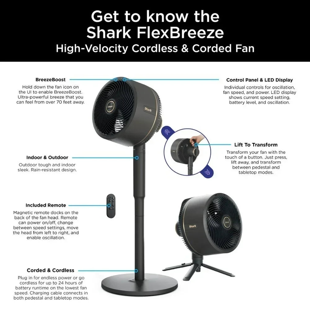 Fan, FlexBreeze Outdoor & Indoor Fan