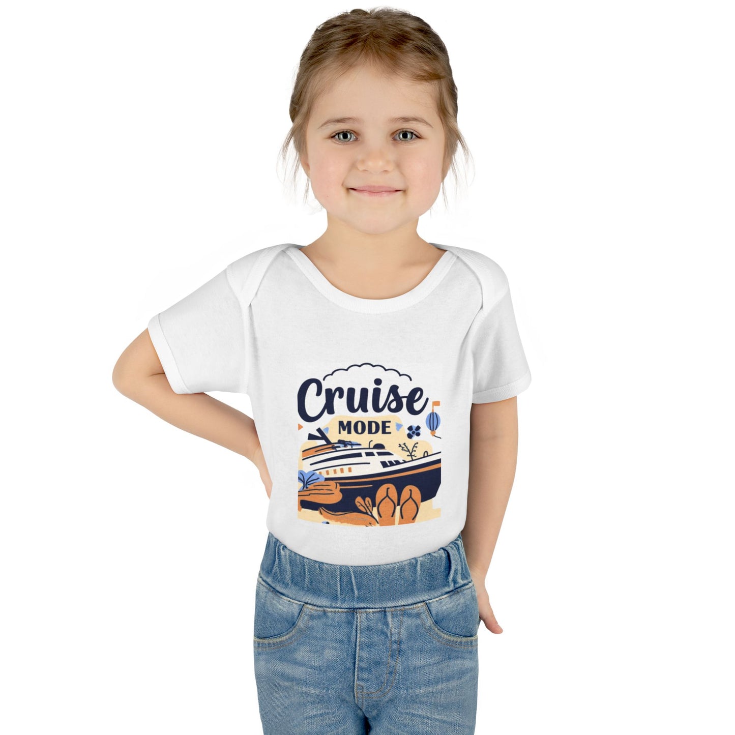 Cruise Mode Baby Bodysuit — Cute Infant Cruise Vacation Onesie