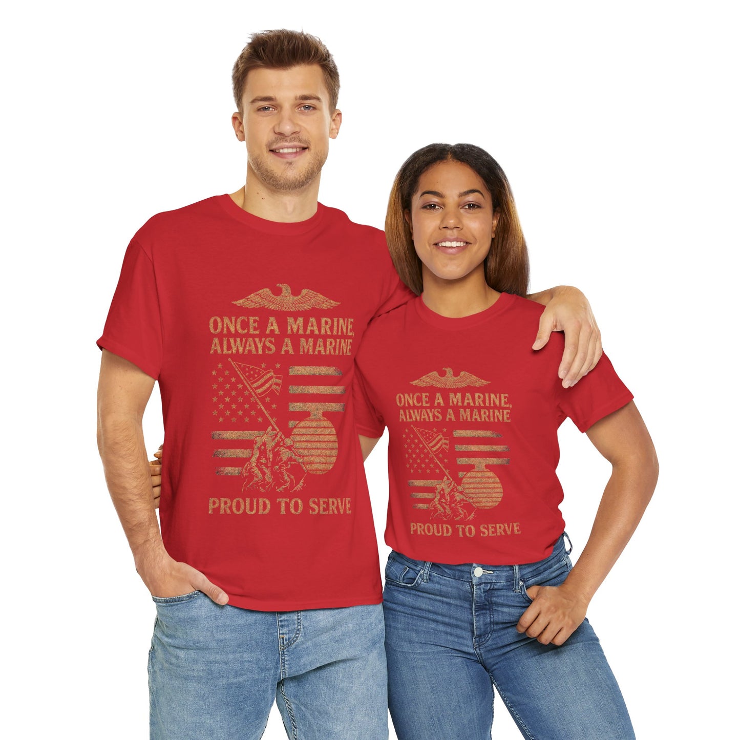 Proud to Serve Marine T-Shirt