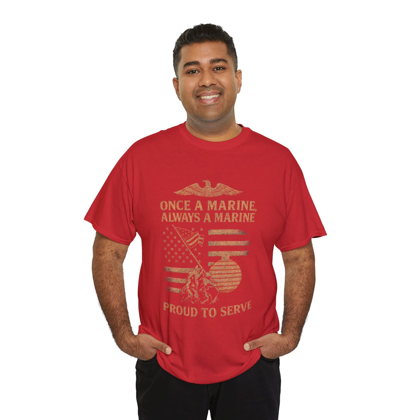 Proud to Serve Marine T-Shirt
