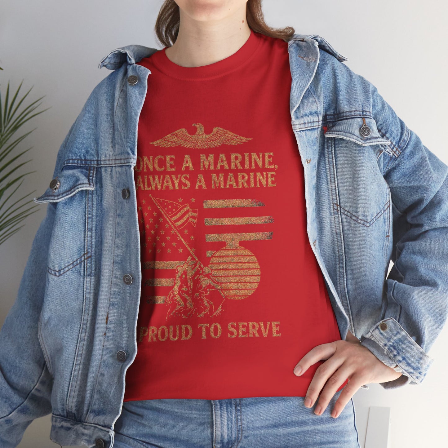 Proud to Serve Marine T-Shirt