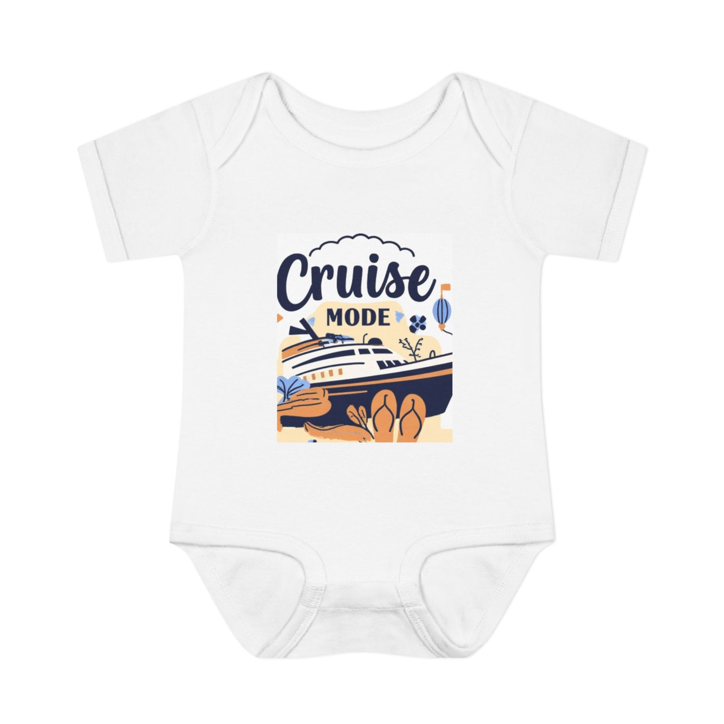Cruise Mode Baby Bodysuit — Cute Infant Cruise Vacation Onesie