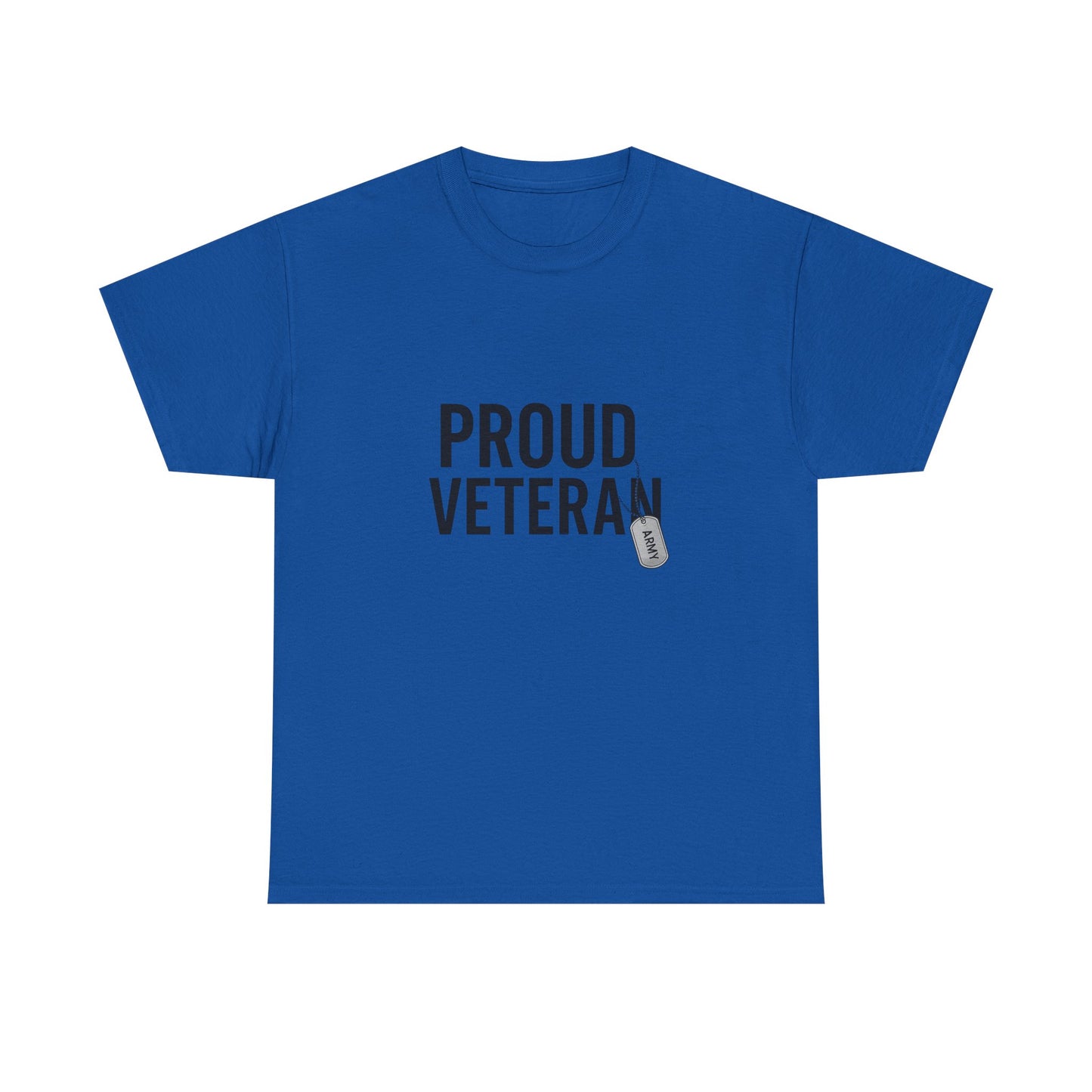 Proud Army Veteran Unisex Heavy Cotton Tee