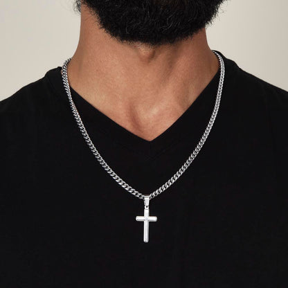 Cuban Chain with Artisan Cross