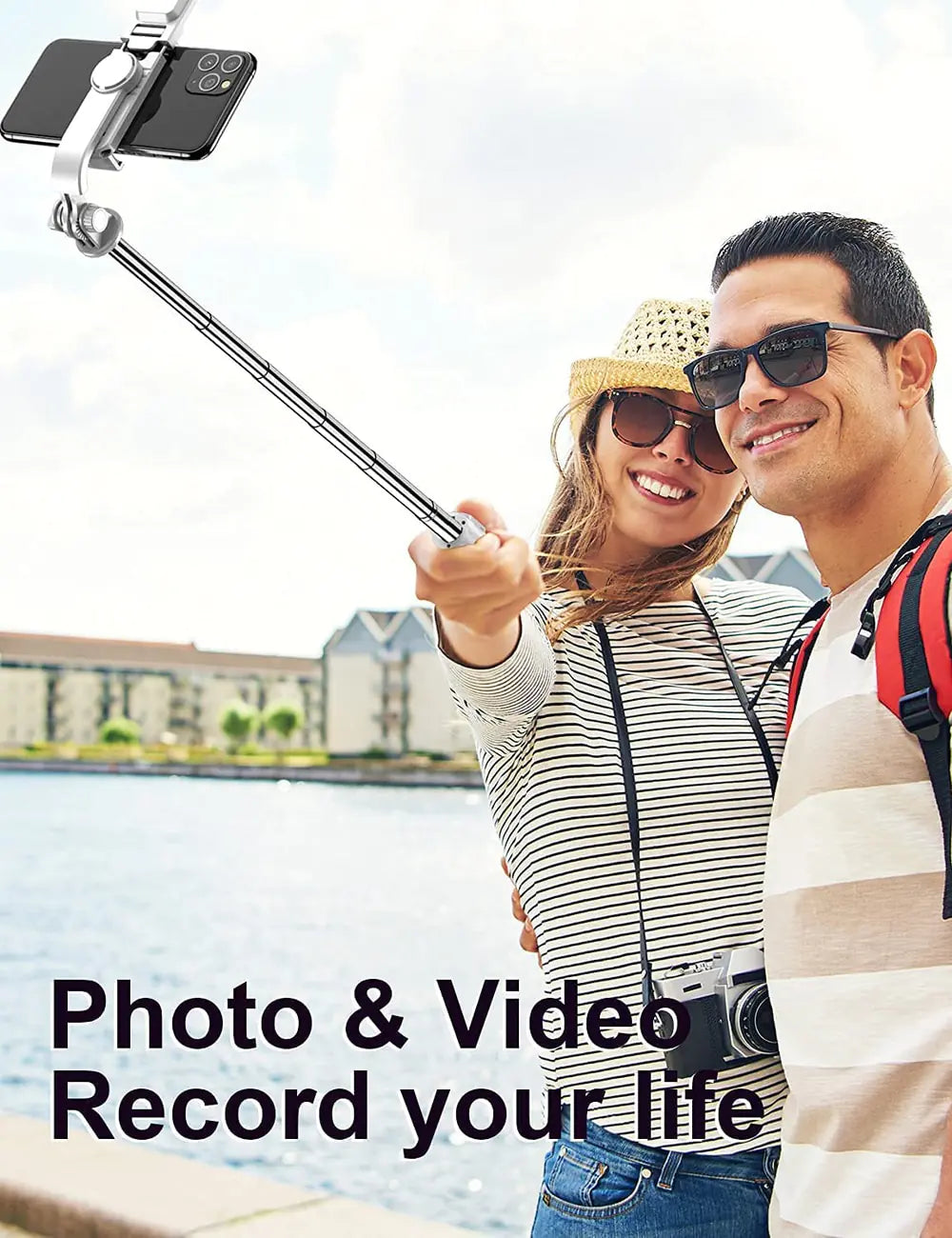 Wireless Bluetooth Selfie Stick Tripod